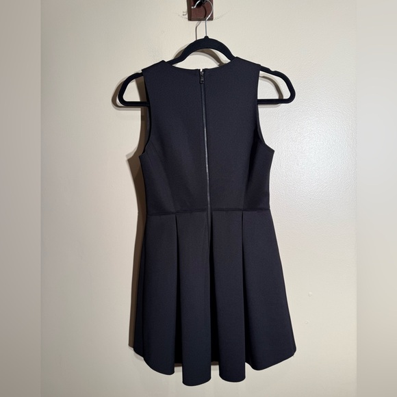 Sachin + Babi Black fit & flare mini Sequin hem Dress women’s 4 - Picture 7 of 8